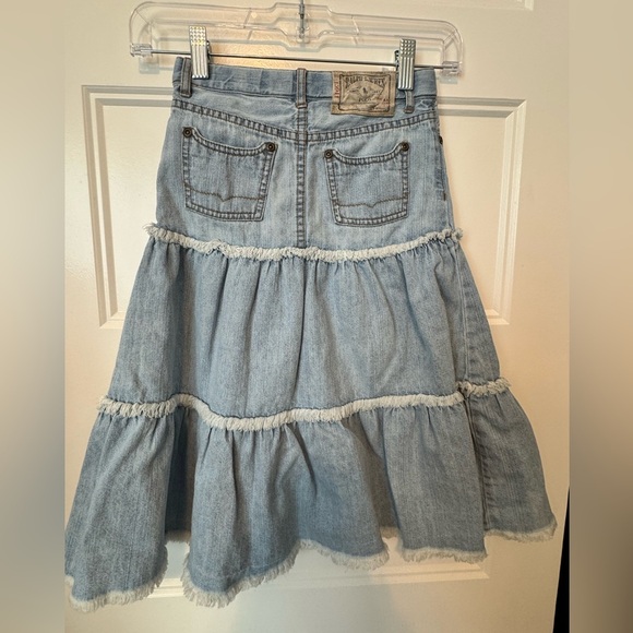 Ralph Lauren Girls Denim Skirt Size 6X - Picture 2 of 10